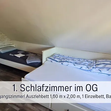 Ferienhaus - Hunde Willkommen, Nicht Nur Geduldet - Hoher Zaun - Terrasse - Infrarotkabine - Familienfreundlich