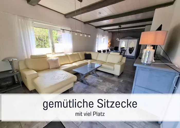 - Hunde Herzlich Willkommen - Hoher Zaun - Terrasse Mit überdachung - Familienfreundlich Odisheim