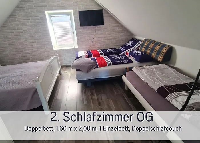 Tatil Evi - Hunde Herzlich Willkommen - Hoher Zaun - Terrasse Mit Ueberdachung - Familienfreundlich *